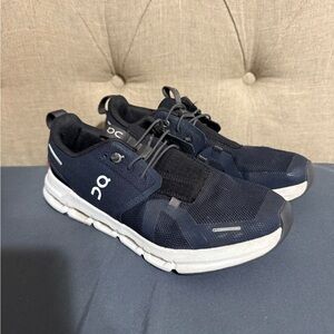 On Running Women's Black and White Athletic Shoes